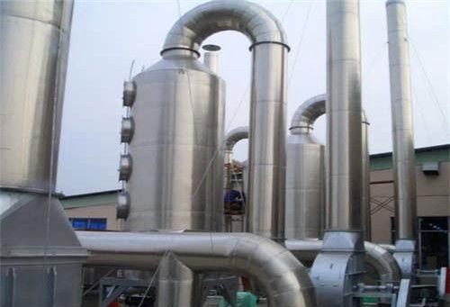 惠州廢氣處理設備之不銹鋼噴淋凈化塔的結(jié)構(gòu)及特點惠州環(huán)保公司